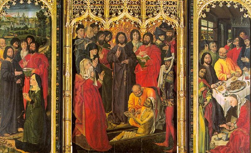 The Resurrection of Lazarus, Nicolas Froment